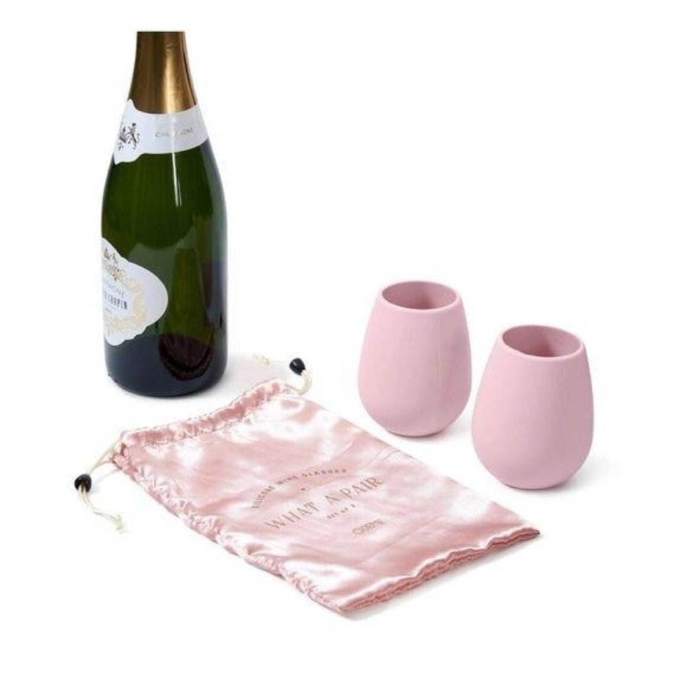 Odeme Silicone Wine Glass Set of 2 Kitchenware